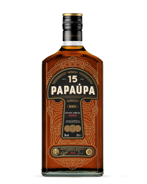 Ron Papaúpa 15 años Extra Añejo